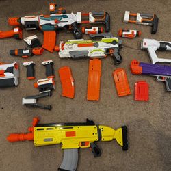 Nerf Guns MUST TAKE ALL