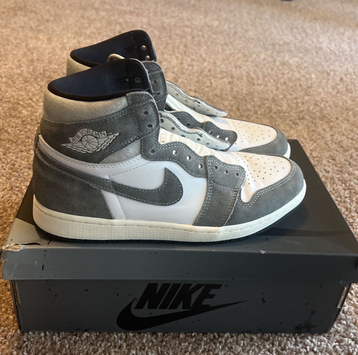 Grey Washed Jordan 1