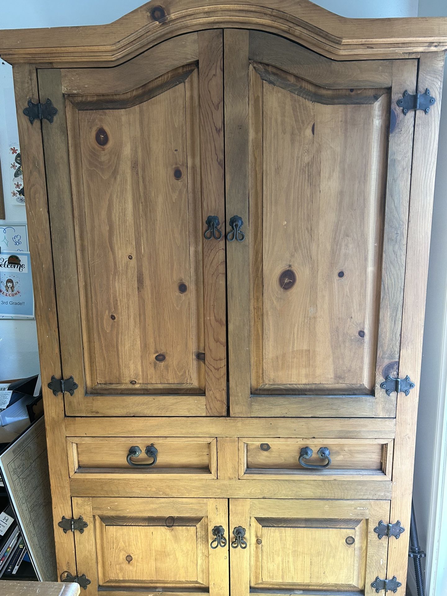 Wooden Armoire 