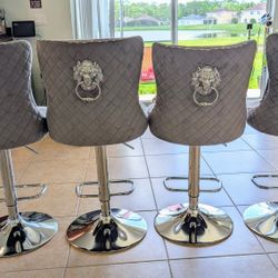Velvet Bar Stools 