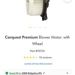 Honda , Acura A/C Blower motor