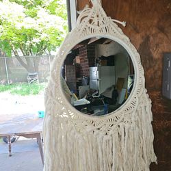 Hanging mirror