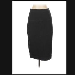Theory Black Pencil Skirt Size 0