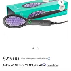 DAFNI Ceramic Hair Straightening Brush