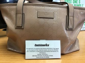 Gucci Pink Joy Tote GG Supreme Purse