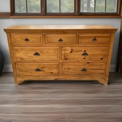 RUSTIC WOOD DRESSER