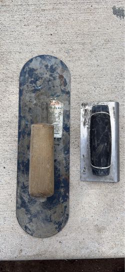 Concrete Finishing Trowel and Float Set