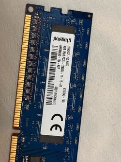 Kingston 4GB DDR3L PC3L-12800U RAM Stick