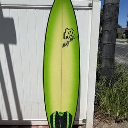 Marty Allen x-ray Mini Gun Surfboard 6’7” 19 1\2 2 1/2