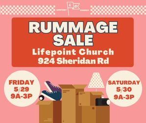 RUMMAGE SALE 5/29 & 30