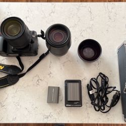 Nikon D80 w/ 3 Lens