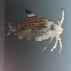 Custom Nashville Catfish Metal Sign 