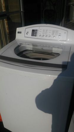 GE Profile glass top washer