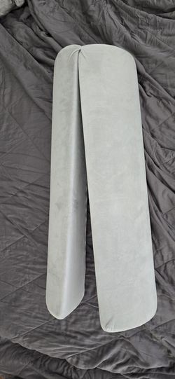 King Size Bed Wedge Pillow with Pocket, Bed Gap Filler, Mattress Wedge, Foldable, Washable