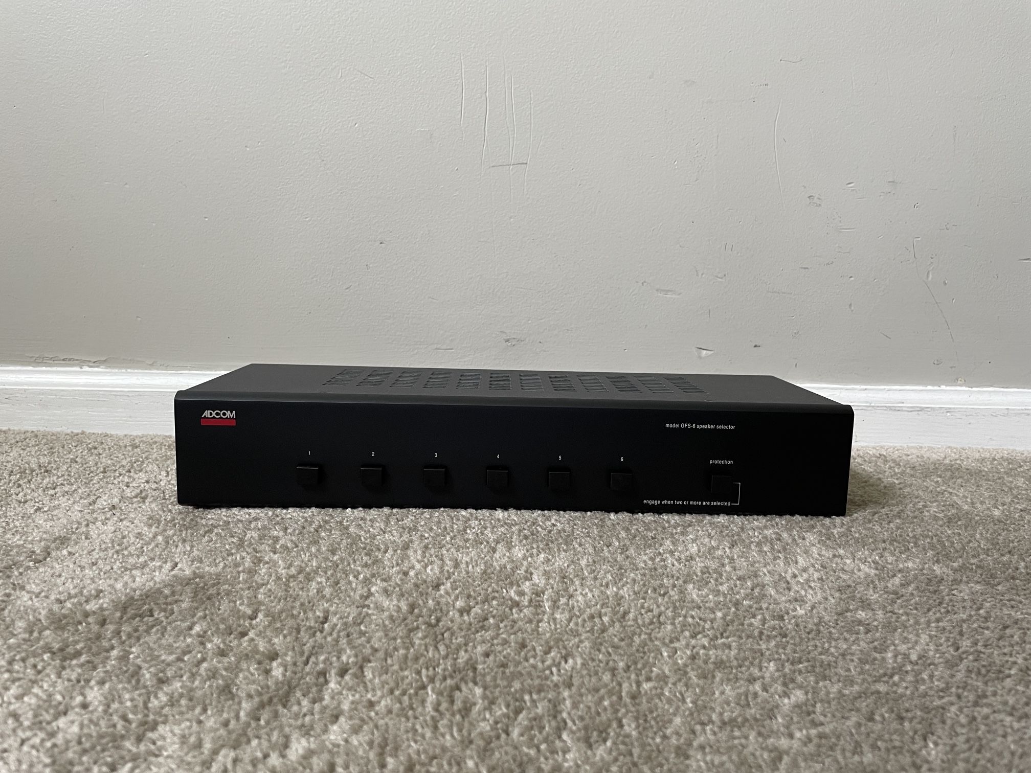 Adcom GFS-6 Speaker Control Selector Switch