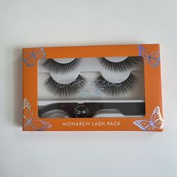 FLIRTACIOUS LOOKS MONARCH LASH PACK FALSE EYELASHES- NEW ($8)