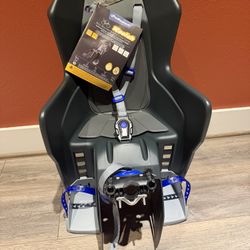 Rear-Mounted Bicycle Child Carrier