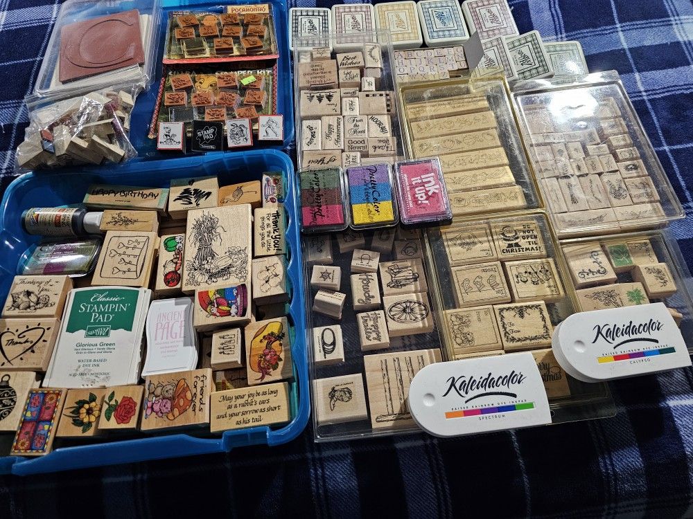Craft Stamps And Stamp Pads