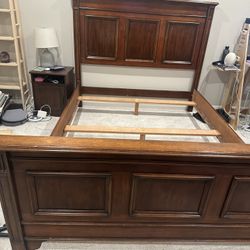 Queen Size Wooden Bed Frame