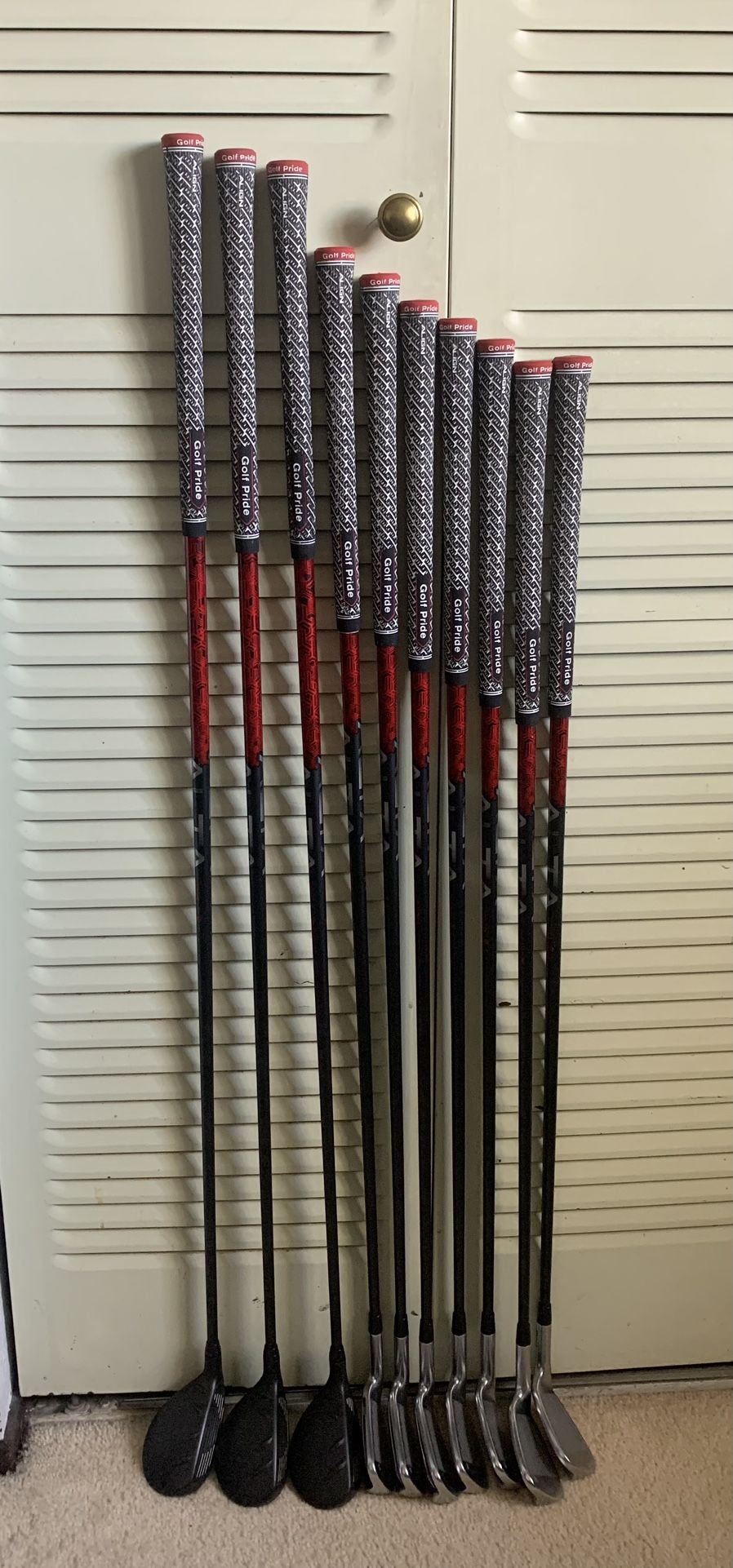 Ping G410 Hybrids/Irons Combo Set Senior Flex 2H,3H,4H 5PW UW for