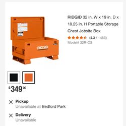 Used Rigid Job site Box