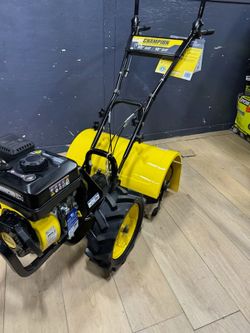 Champion 22 in. Counter Rotating Gas Rear Tine Tiller with Self-Propelled Agricultural Tires