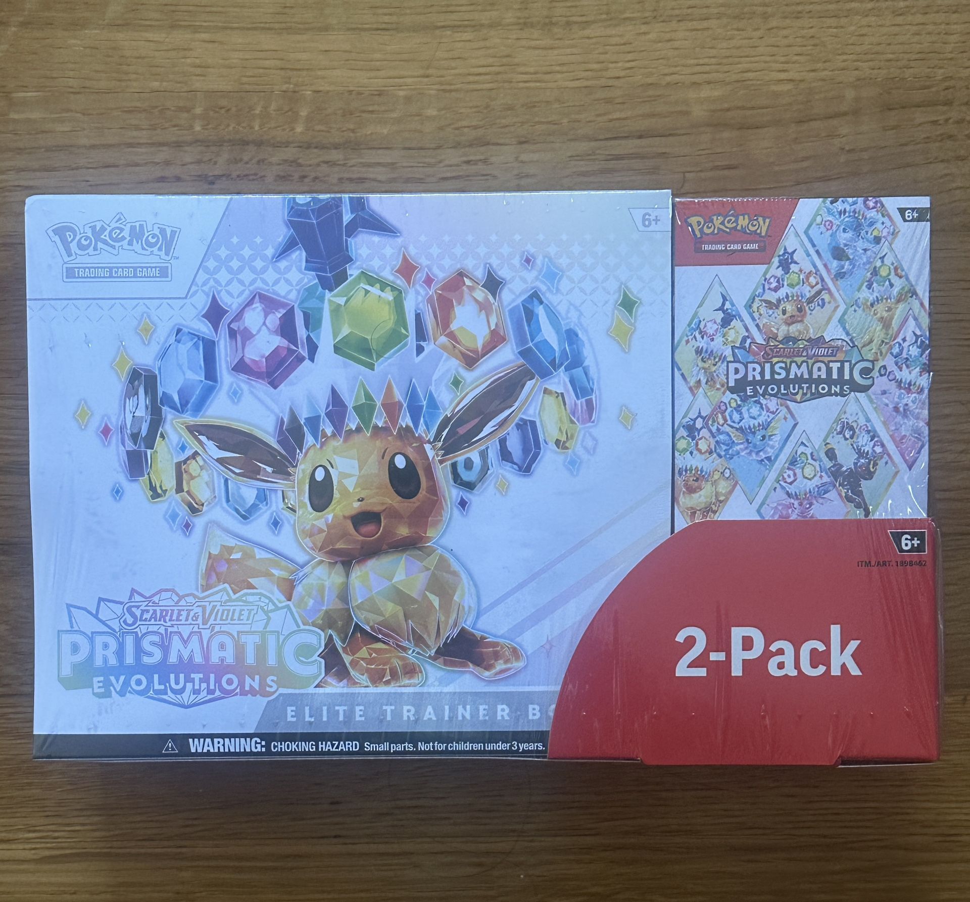 Pokémon Prismatic Evolutions 2 Pack Bundle