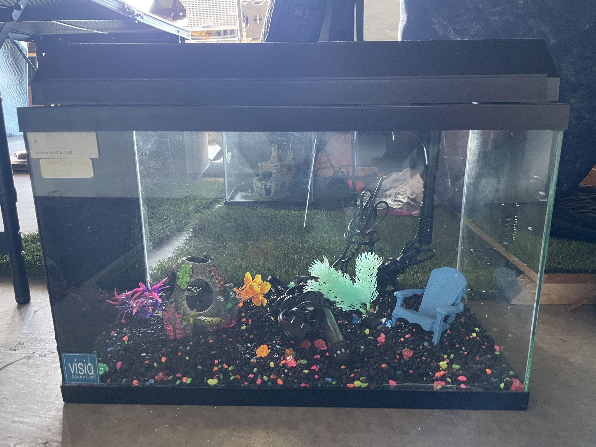 Fish Tank YES ITS AVAILABLE, WHEN WOULD YOU LIKE TO PICK UP?