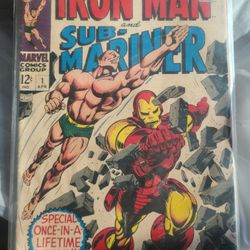  Iron Man and Sub-Mariner #1 (1968) – Marvel Comics