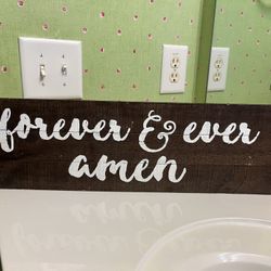 FOREVER & EVER AMEN