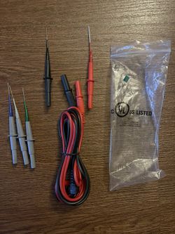 Snap On Multimeter Probes+backprobes