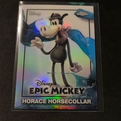 2026 Topps Chrome Disney Epic Mickey Horace Horsecollar