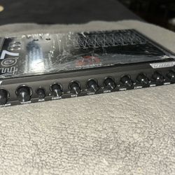 Massive Type: 7-band half-DIN car audio graphic equalizer
