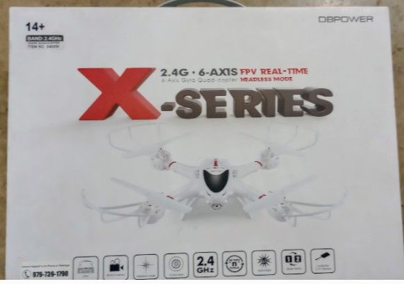 DBPOWER MJX X400W FPV Drone with Wifi Camera Live Video