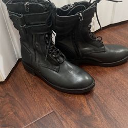 Leather Black Boots