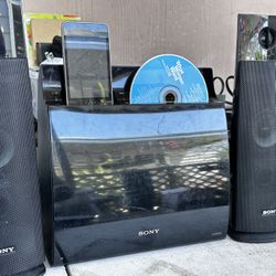 Sony CD Player iPod Dock 
