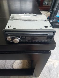 AUX JVC CAR STEREO, RADIO IT WORKS $20