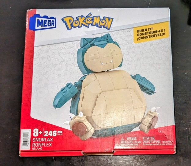 Mega Construx Pokémon Snorlax New In box