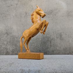 Rare Lipizzaner Wood Carved Horse  /  MINT Condition - Made in Lipica, Solvania