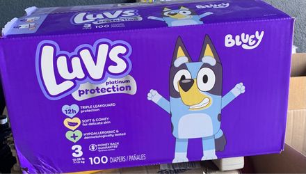 Luvs Platinum Protection Size 3 Diapers 100 Count