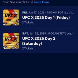 UFC X MEET AND GREET TICKETS 