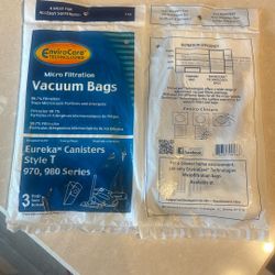 Vacuum Bags Eureka Style T