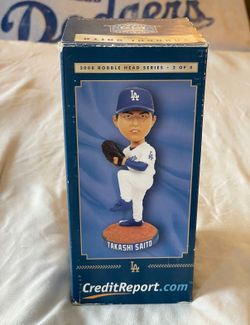 Takashi Saito Los Angeles Dodgers Bobblehead (Bundle & Save!)