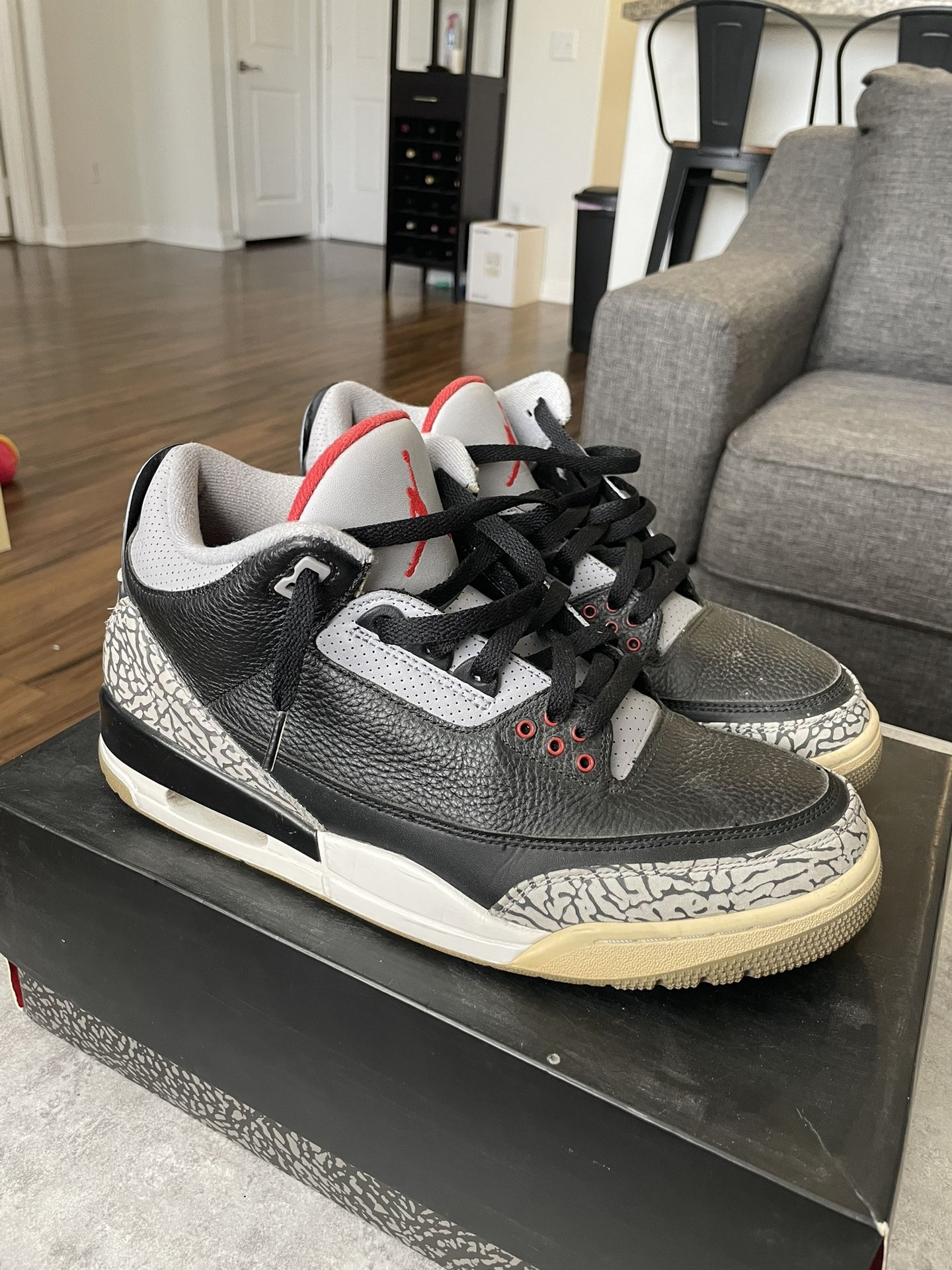 Air Jordan 3 Black Cement 2018 size 11