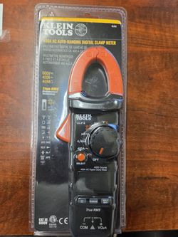 Klein tools 400A AC AUTO-RANGING DIGITAL CLAMP METER