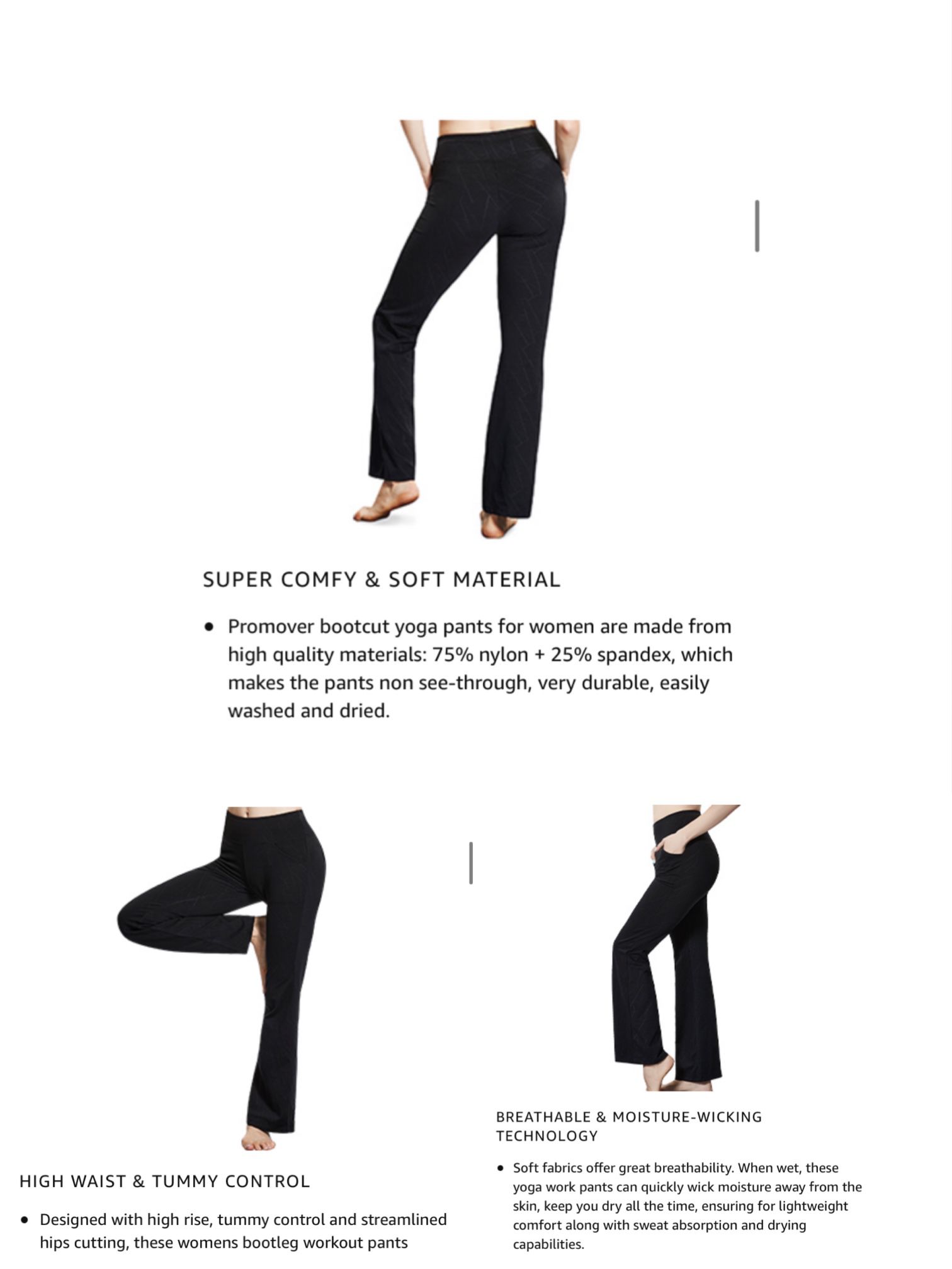 Women's Bootcut Yoga Pants（S size） for Sale in Richmond, TX