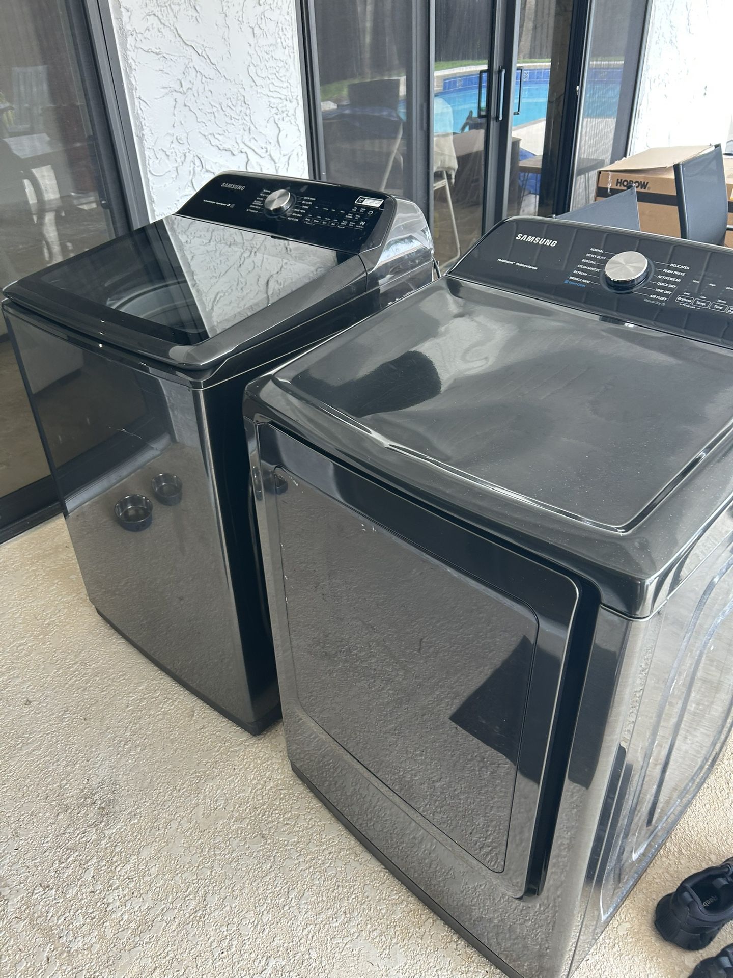 Samsung Washer and Dryer Set
