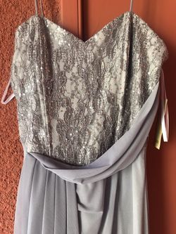 Bridesmaid Dress (Grey)