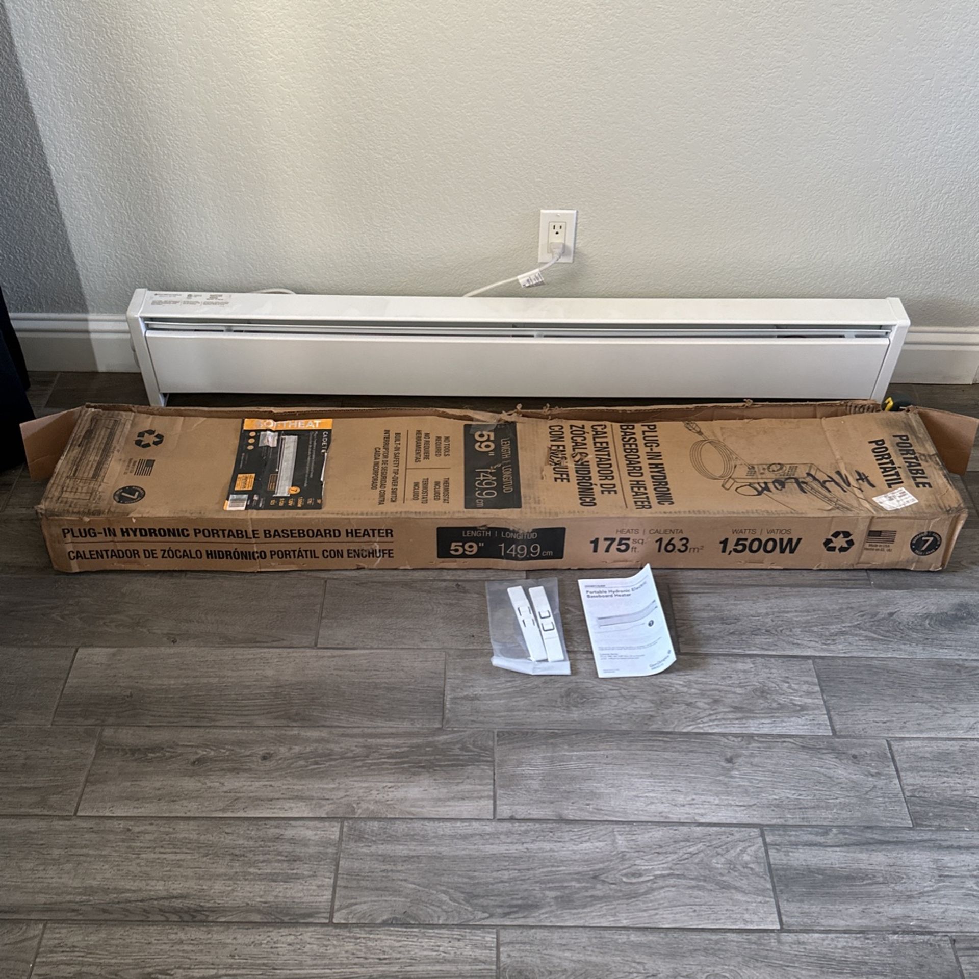 Electric Baseboard Baseboard Heater 1500 Watts Electric Baseboard