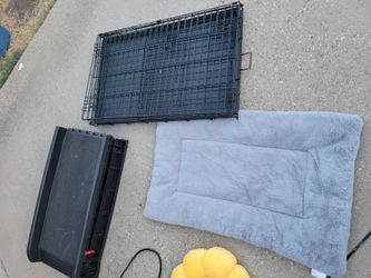 Pet crate and ramp